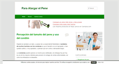 Desktop Screenshot of paraalargarpene.com